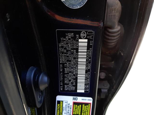 Photo 10 from auction – 2015 TOYOTA COROLLA L with VIN 2T1BURHE2FC481353
