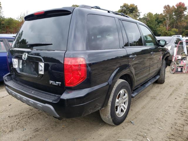Photo 4 from auction – 2005 HONDA PILOT EXL with VIN 5FNYF18515B039857