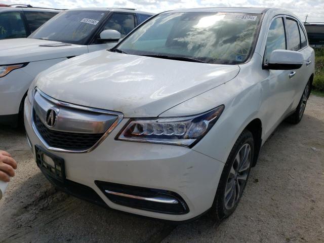 Photo 2 from auction – 2015 ACURA MDX TECHNO with VIN 5FRYD4H42FB009510