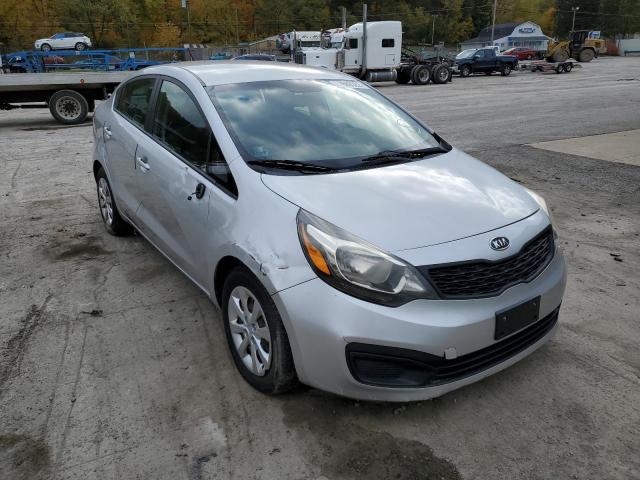 KIA RIO LX 2012 with VIN KNADM4A38C6075131 - Photo from auction