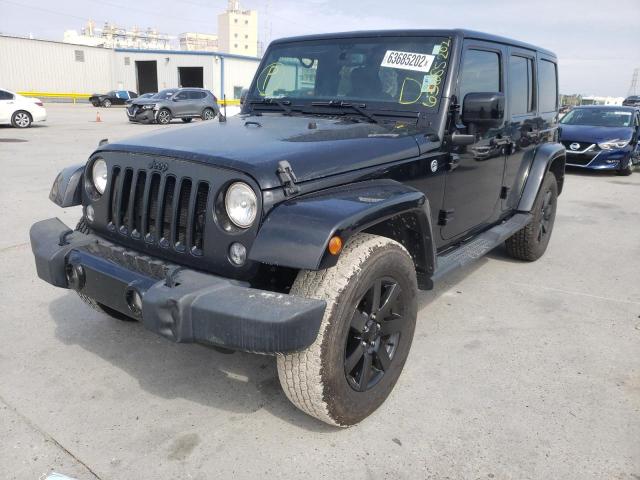 Photo 2 from auction – 2014 JEEP WRANGLER U with VIN 1C4BJWEG1EL296232