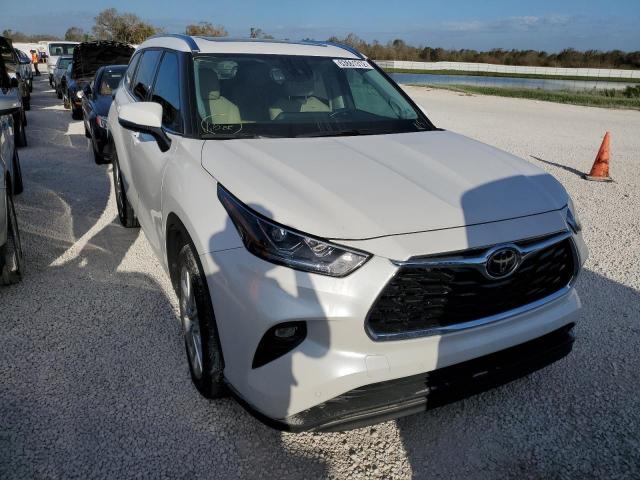 TOYOTA HIGHLANDER 2021 with VIN 5TDYZRAH2MS056512 - Photo from auction