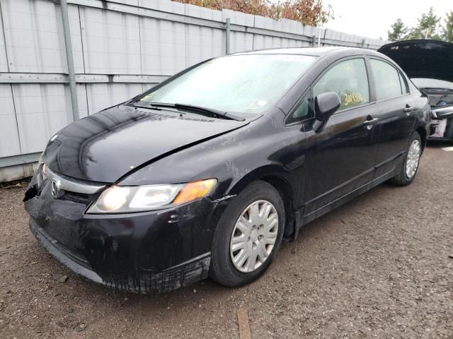 Photo 2 from auction – 2007 HONDA CIVIC DX with VIN 2HGFA16377H027699