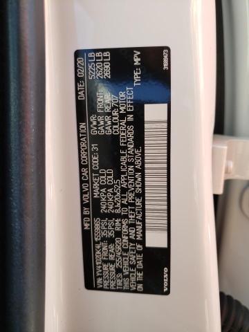 Photo 10 from auction – 2020 VOLVO XC60 T5 MO with VIN YV4102DK4L1559865