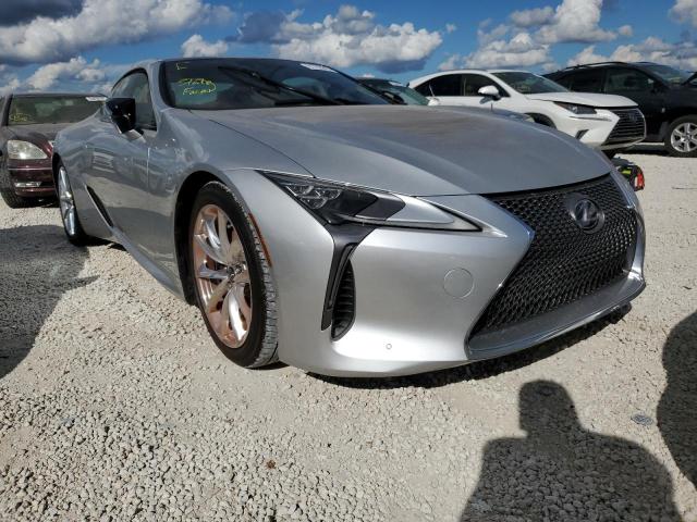 LEXUS LC 500H 2018 with VIN JTHHY5AY4JA000283 - Photo from auction