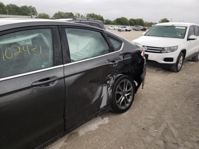 Photo 9 from auction – 2017 FORD FUSION SE with VIN 3FA6P0LU0HR325267