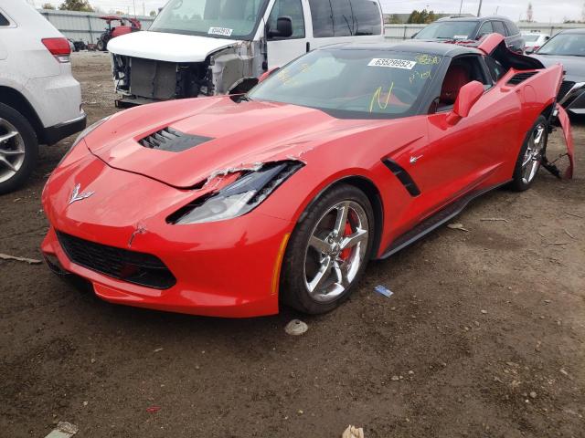Photo 2 from auction – 2014 CHEVROLET CORVETTE S with VIN 1G1YF2D72E5102729