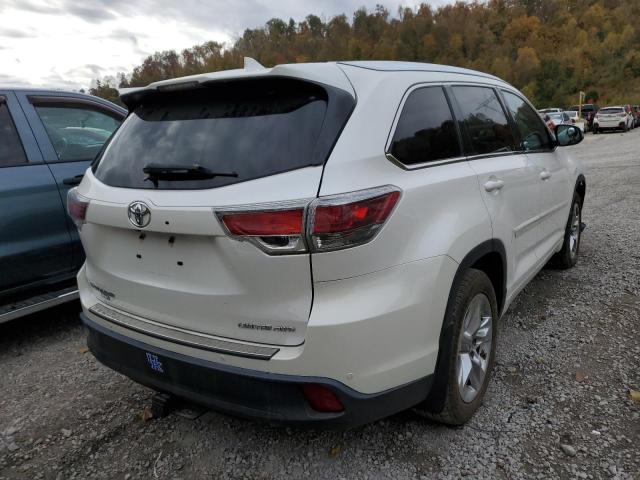 Photo 4 from auction – 2016 TOYOTA HIGHLANDER with VIN 5TDDKRFH2GS327343