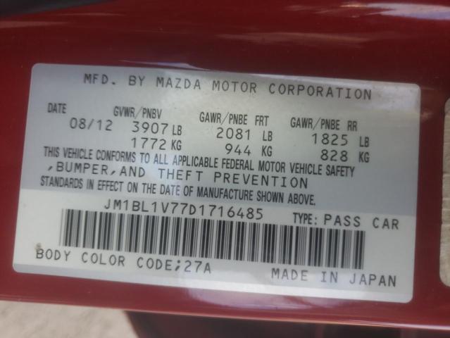 Photo 10 from auction – 2013 MAZDA 3 I with VIN JM1BL1V77D1716485