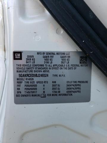 Photo 10 from auction – 2011 BUICK ENCLAVE CX with VIN 5GAKRCED9BJ246524