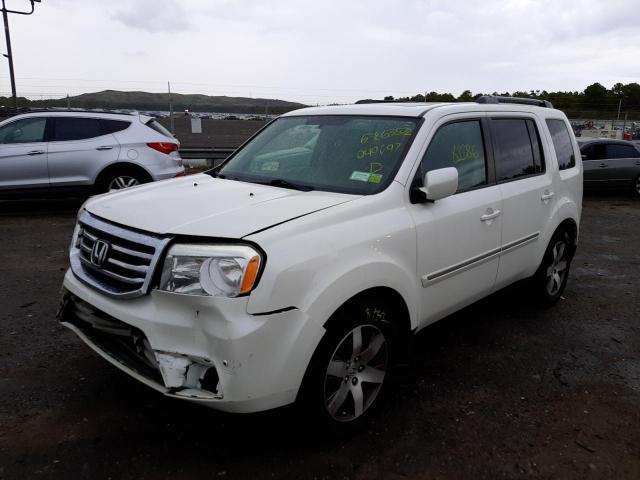 Photo 2 from auction – 2013 HONDA PILOT TOUR with VIN 5FNYF4H97DB049697