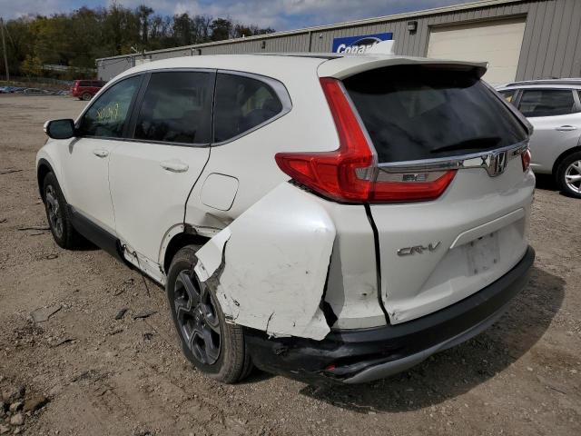 Photo 3 from auction – 2017 HONDA CR-V EX with VIN 5J6RW2H52HL077247