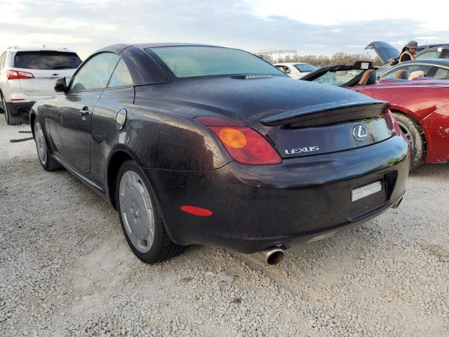 Photo 3 from auction – 2002 LEXUS SC 430 with VIN JTHFN48Y220007305