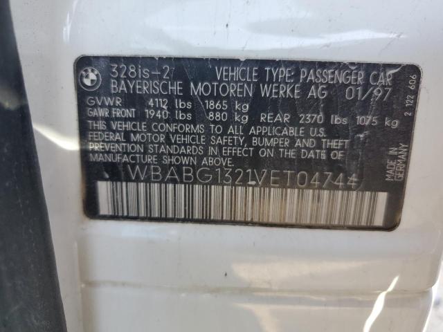 Photo 10 from auction – 1997 BMW 328 IS with VIN WBABG1321VET04744