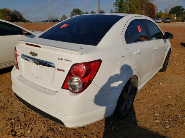 Photo 4 from auction – 2014 CHEVROLET SONIC RS with VIN 1G1JG5SB3E4179073