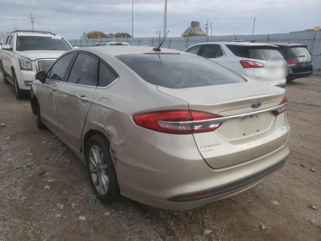 Photo 3 from auction – 2017 FORD FUSION SE with VIN 3FA6P0HDXHR413350