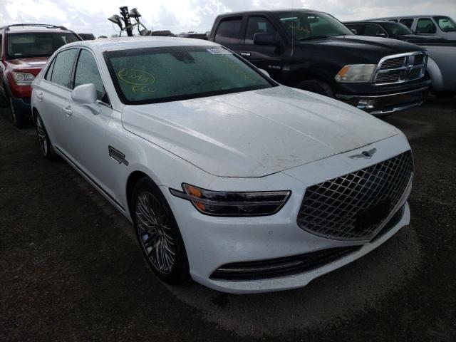 GENESIS G90 PREMIU 2022 with VIN KMTF34PA3NU095002 - Photo from auction