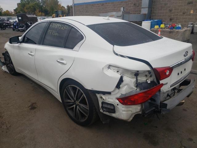 Photo 3 from auction – 2014 INFINITI Q50 BASE with VIN JN1BV7ARXEM701812