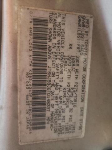 Photo 10 from auction – 1996 LEXUS LX 450 with VIN JT6HJ88J6T0148337