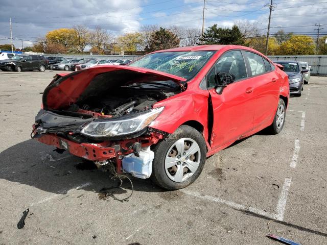 Photo 2 from auction – 2018 CHEVROLET CRUZE LS with VIN 1G1BC5SM1J7200528
