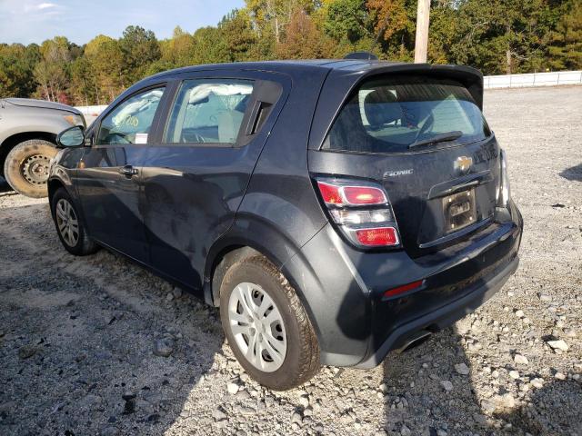 Photo 3 from auction – 2020 CHEVROLET SONIC with VIN 1G1JG6SB4L4126904