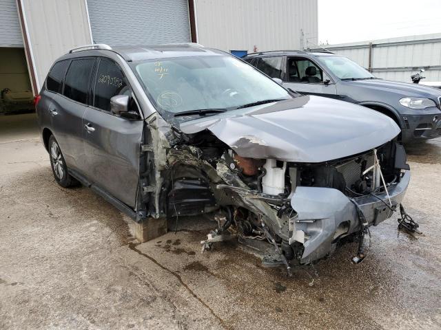 NISSAN PATHFINDER 2018 with VIN 5N1DR2MM4JC636366 - Photo from auction