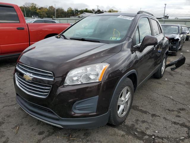 Photo 2 from auction – 2015 CHEVROLET TRAX 1LT with VIN KL7CJLSB7FB169761