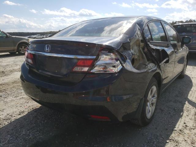 Photo 4 from auction – 2013 HONDA CIVIC LX with VIN 2HGFB2F53DH601182