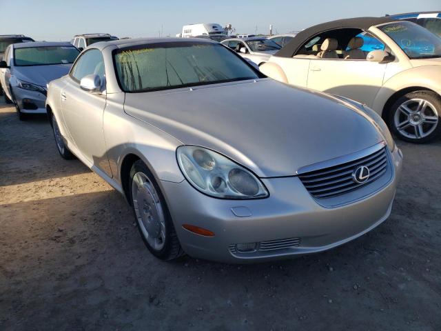 LEXUS SC 430 2002 with VIN JTHFN48YX20021999 - Photo from auction