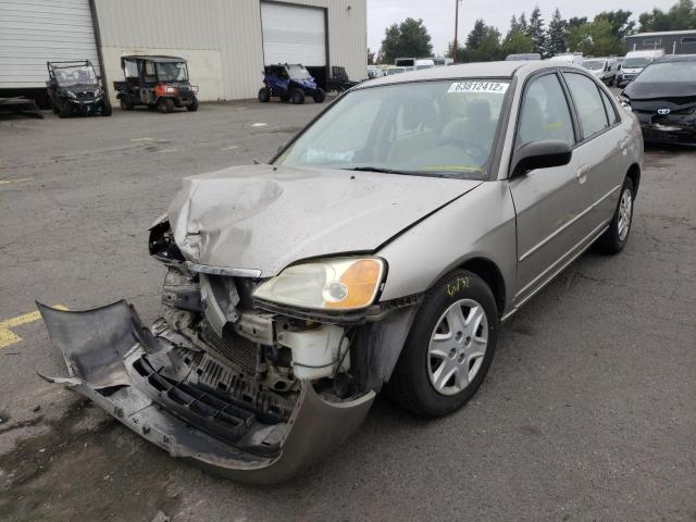 Photo 2 from auction – 2003 HONDA CIVIC LX with VIN 2HGES16543H615628