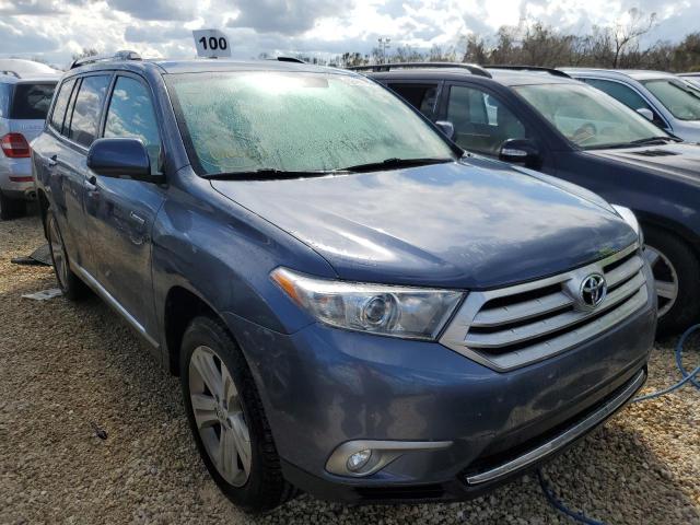 TOYOTA HIGHLANDER 2013 with VIN 5TDDK3EH5DS229076 - Photo from auction