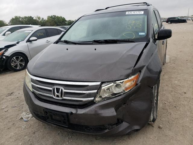 Photo 9 from auction – 2013 HONDA ODYSSEY EX with VIN 5FNRL5H66DB022709