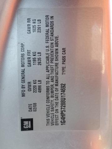 Photo 10 from auction – 2008 BUICK LUCERNE CX with VIN 1G4HP57288U174692