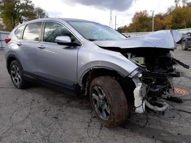 HONDA CR-V EX 2019 with VIN 5J6RW2H54KL036626 - Photo from auction