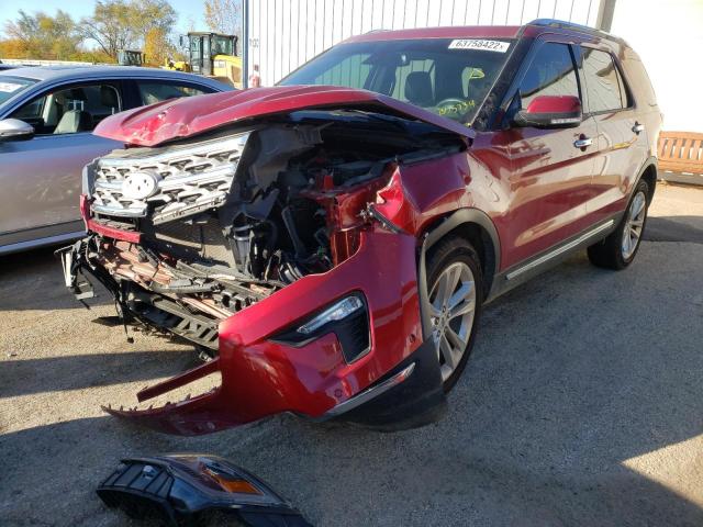 Photo 2 from auction – 2018 FORD EXPLORER L with VIN 1FM5K8F87JGB53734