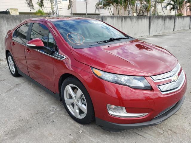 CHEVROLET VOLT 2013 with VIN 1G1RA6E43DU105707 - Photo from auction