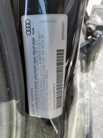 Photo 10 from auction – 2018 AUDI A6 PREMIUM with VIN WAUC8AFC6JN057317
