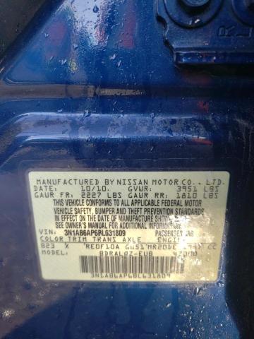 Photo 10 from auction – 2011 NISSAN SENTRA 2.0 with VIN 3N1AB6AP6BL631809