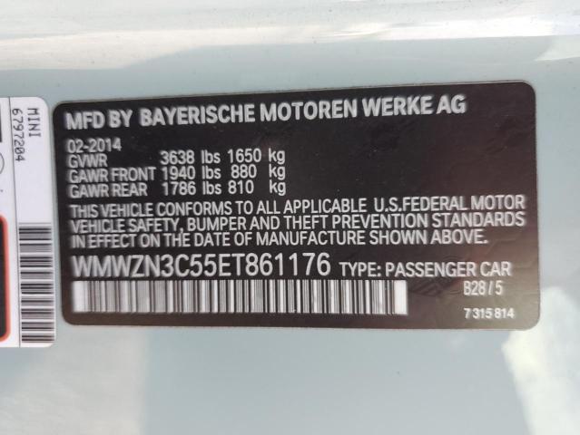 Photo 10 from auction – 2014 MINI COOPER with VIN WMWZN3C55ET861176