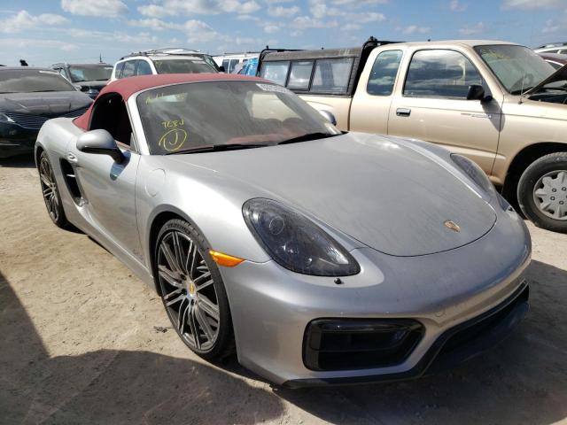 PORSCHE BOXSTER S 2015 with VIN WP0CB2A81FS140420 - Photo from auction