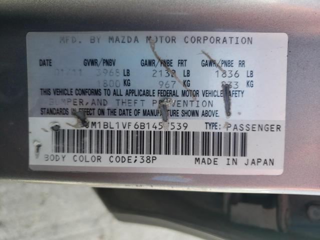 Photo 10 from auction – 2011 MAZDA 3 I with VIN JM1BL1VF6B1457539