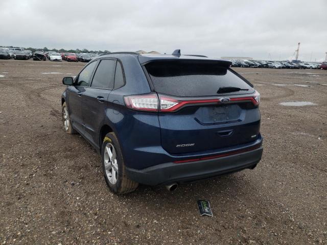 Photo 3 from auction – 2017 FORD EDGE SE with VIN 2FMPK3G97HBB36517