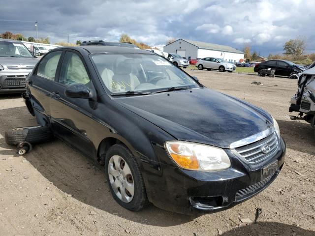 KIA SPECTRA EX 2009 with VIN KNAFE221695659260 - Photo from auction