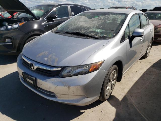 Photo 2 from auction – 2012 HONDA CIVIC LX with VIN 19XFB2F57CE004786