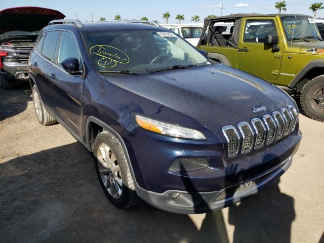 JEEP CHEROKEE L 2014 with VIN 1C4PJLDB8EW222136 - Photo from auction