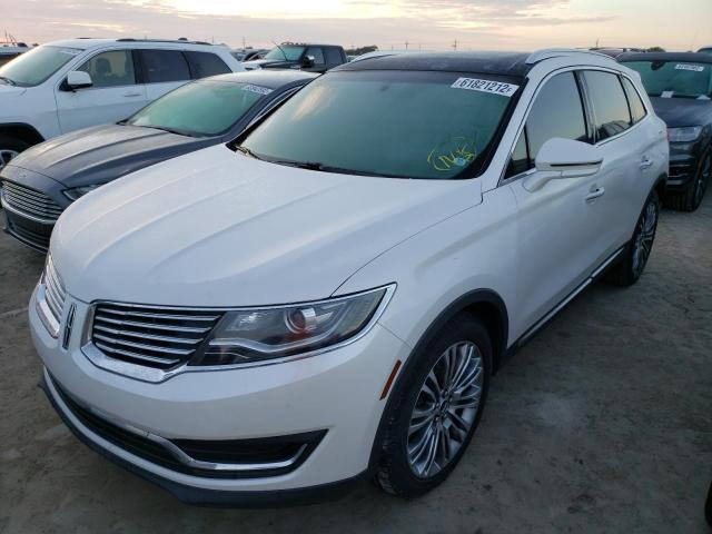 Photo 2 from auction – 2016 LINCOLN MKX RESERV with VIN 2LMTJ6LR9GBL62778