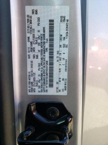 Photo 10 from auction – 2015 FORD F150 SUPER with VIN 1FTEW1EG8FKE07268