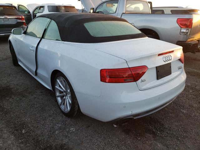 Photo 3 from auction – 2016 AUDI A5 PREMIUM with VIN WAUM2AFH4GN010314