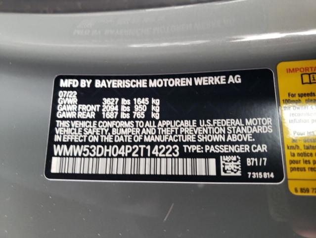 صورة رقم 10 من المزاد - 2023 MINI COOPER S مع VIN WMW53DH04P2T14223