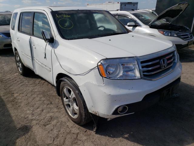HONDA PILOT EXL 2013 with VIN 5FNYF3H63DB034517 - Photo from auction